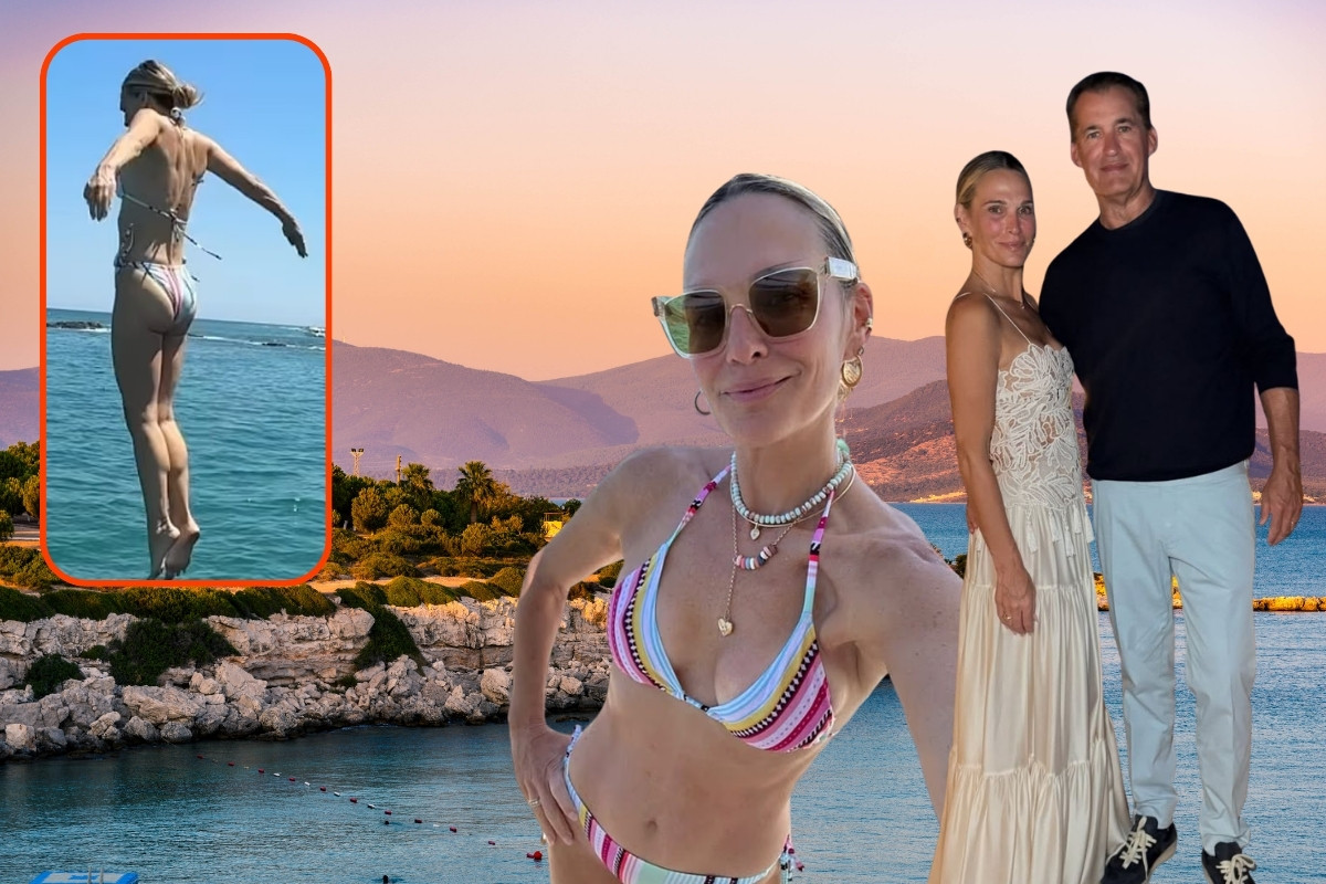 Netflix'i dev yapan patron Scott Stuber'ın eşi aktris Molly Sims, ailesiyle birlikte keyif dolu yat tatilinde 