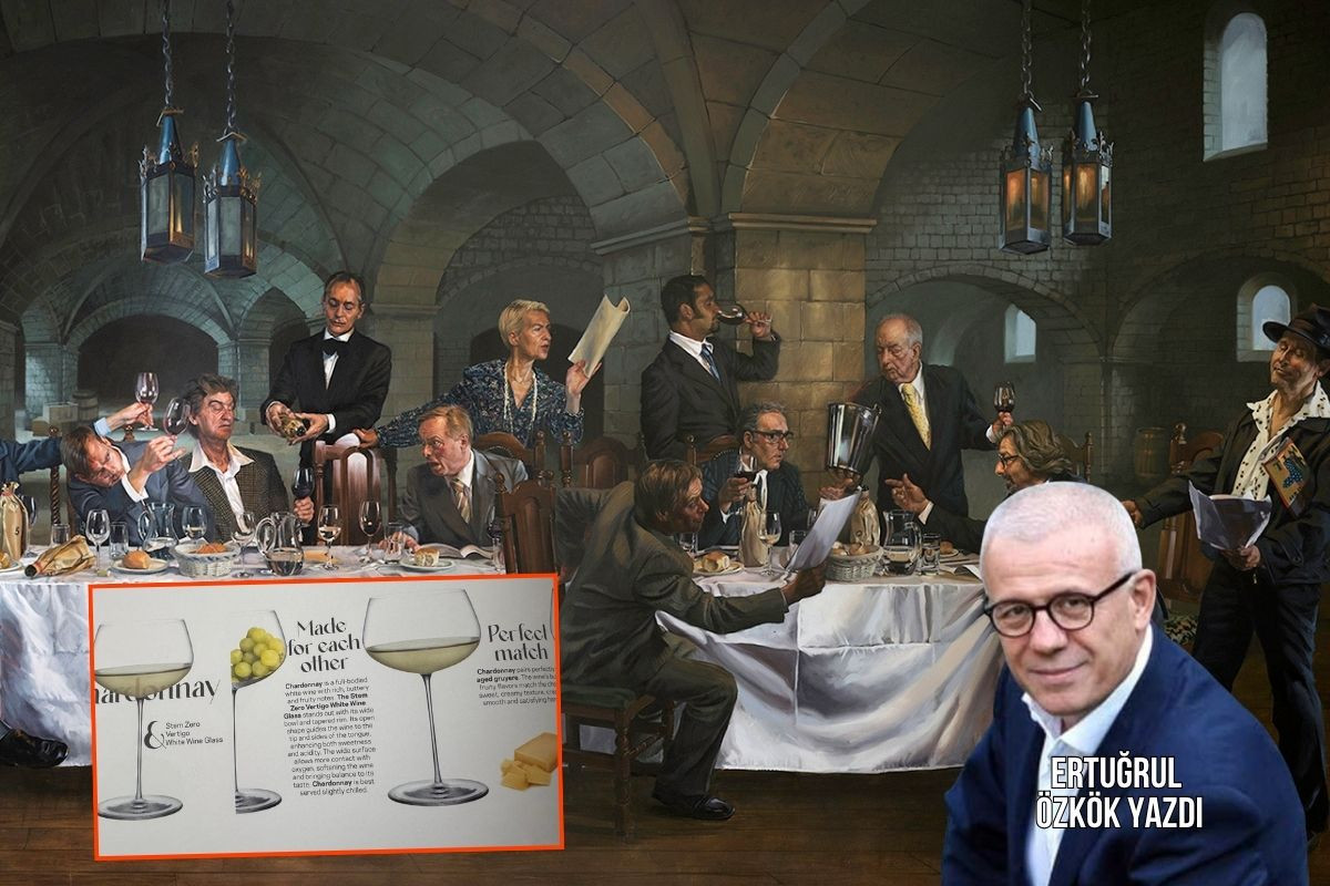 Ertuğrul Özkök, dünyanın en güzel şarap bardağını Şişecam'ın mı yoksa Avustralyalı Riedel'in mi yaptığı sorusuna yanıt verdi