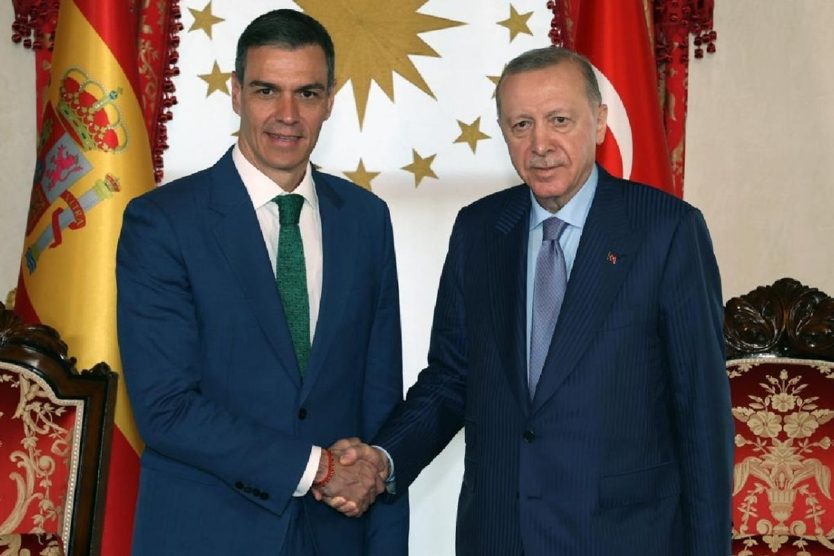 Cumhurbaşkanı Erdoğan, İspanya Başbakanı Sanchez ile görüştü