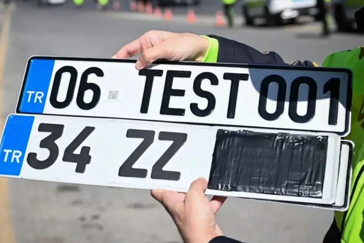 APP plaka olarak bilinen standart dışı plakalar ücretsiz değiştirilecek