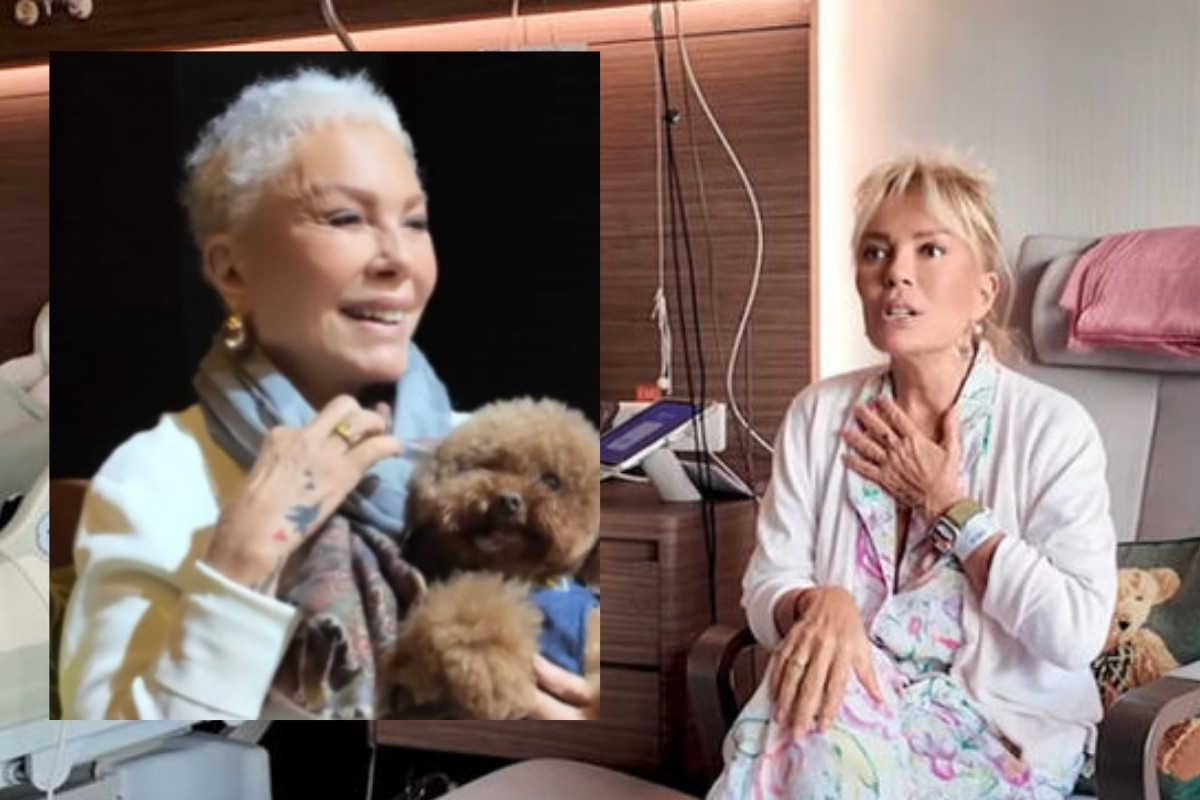 Akciğer kanseri tedavisini tamamlayan Semiramis Pekkan peruksuz görüntülendi