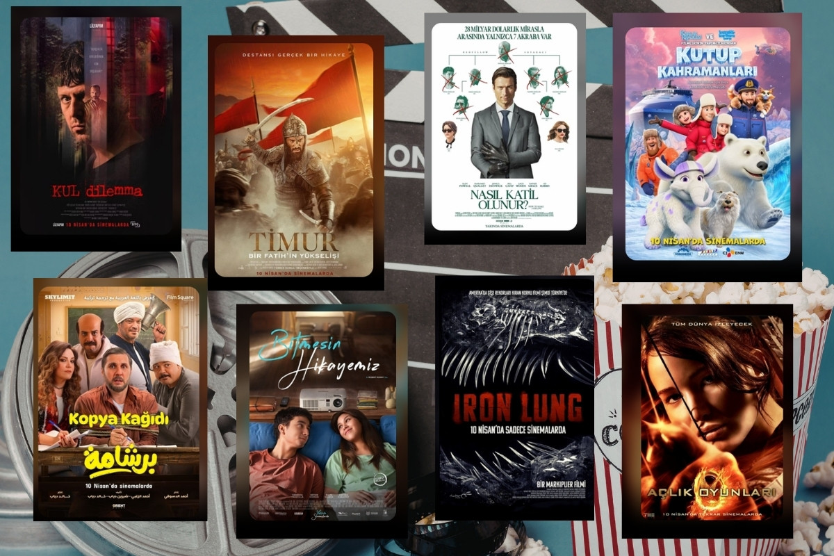 Beyazperdede hareketli hafta, 10 Nisan’da 8 yeni film sinemaseverlerle buluşuyor