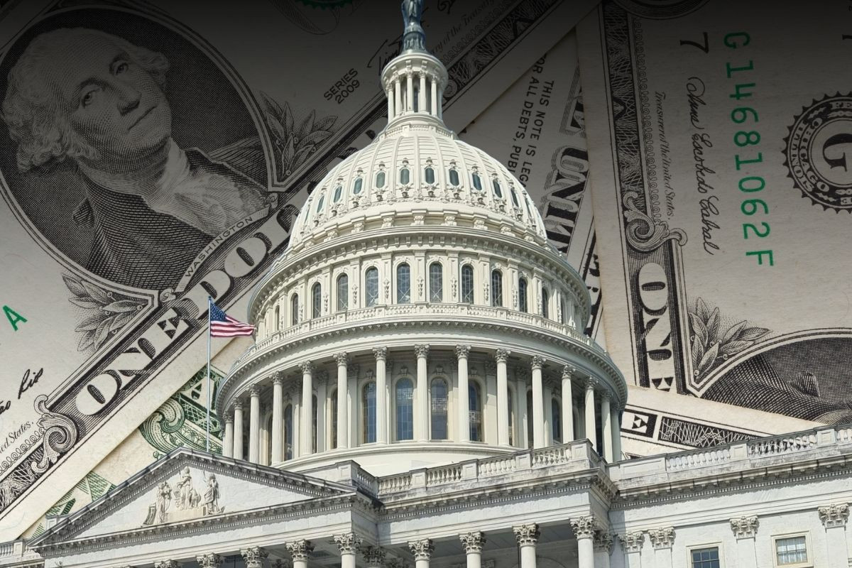 ABD bütçesi martta 164 milyar dolar açık verdi ve mali yılın altıncı ayında 1,2 trilyon dolara ulaştı