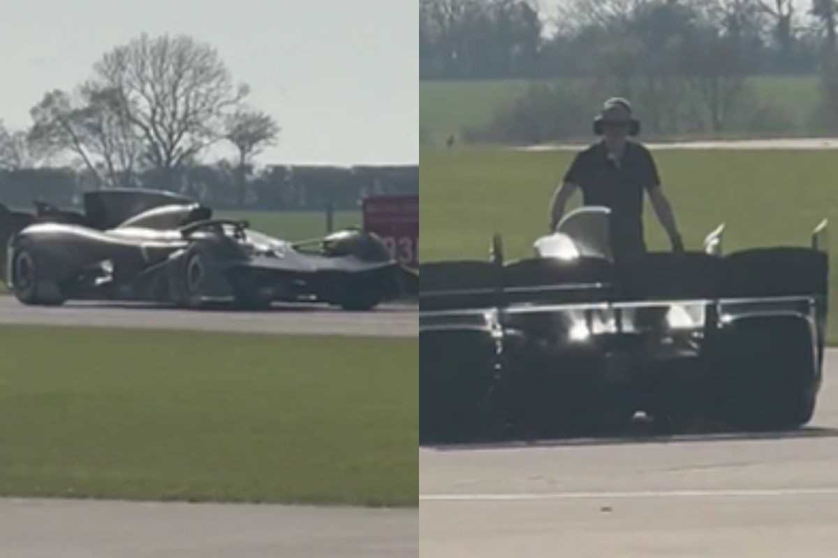 Aston Martin, yeni hiper otomobili test ederken görüntülendi