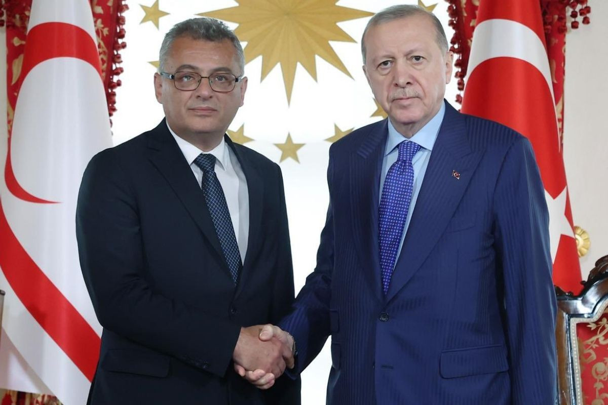 Cumhurbaşkanı Erdoğan, savaş bahanesiyle Kıbrıs Adası'na gönderilen askeri unsurlara dikkat çekti