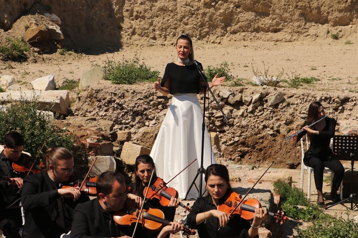 Perinthos Antik Kenti'nde yaklaşık 2 bin yıl sonra müzik yankılandı