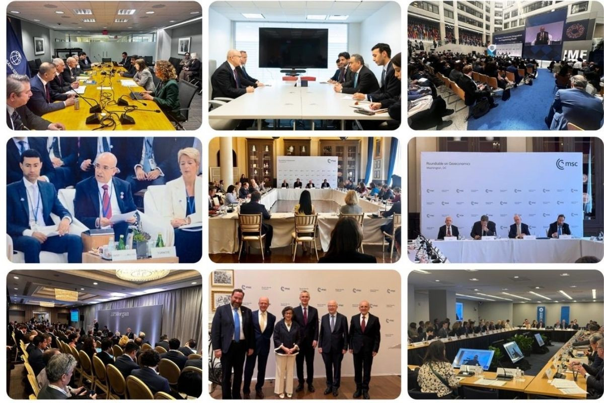 Mehmet Şimşek'ten ABD'deki IMF-Dünya Bankası Bahar Toplantılarında 'Güçlü Türkiye' mesajı