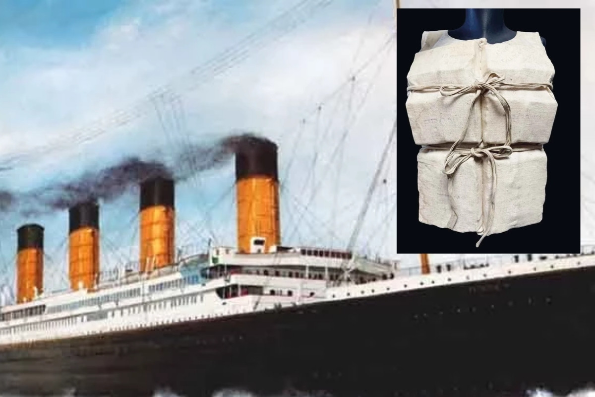 RMS Titanic faciasından sağ kurtulan yolcuya ait can yeleği 114 yıl sonra satışta