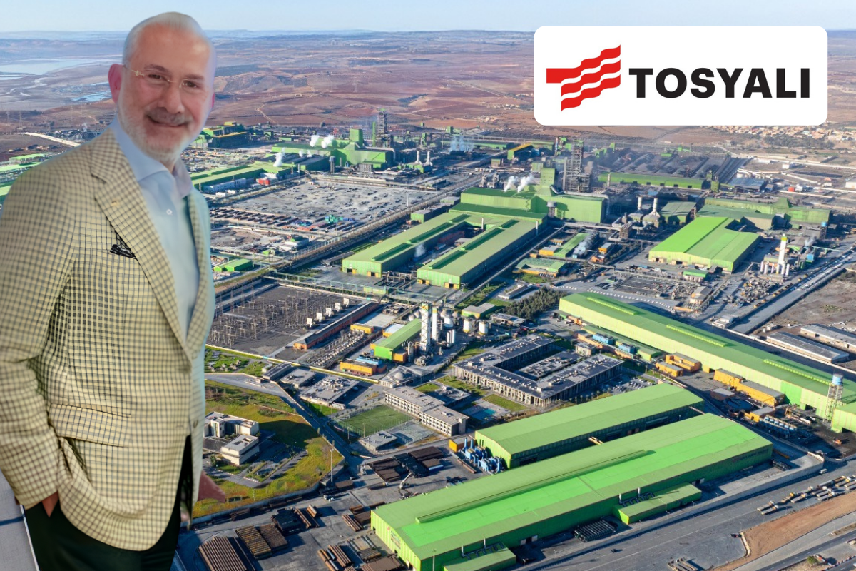 Baklava yufkası gibi sac üretmeye başlayan Tosyalı, 2.5 milyar dolarlık yatırımla dünyada ilk 20’ye girecek