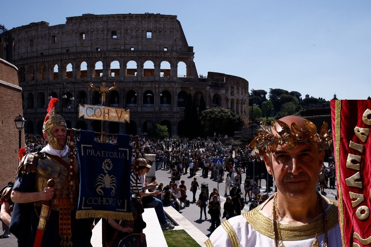 Roma'nın 2 bin 779'uncu doğum günü geleneksel etkinliklerle kutlandı
