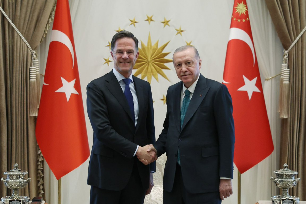 Cumhurbaşkanı Erdoğan, NATO Genel Sekreteri Rutte'yi kabul etti
