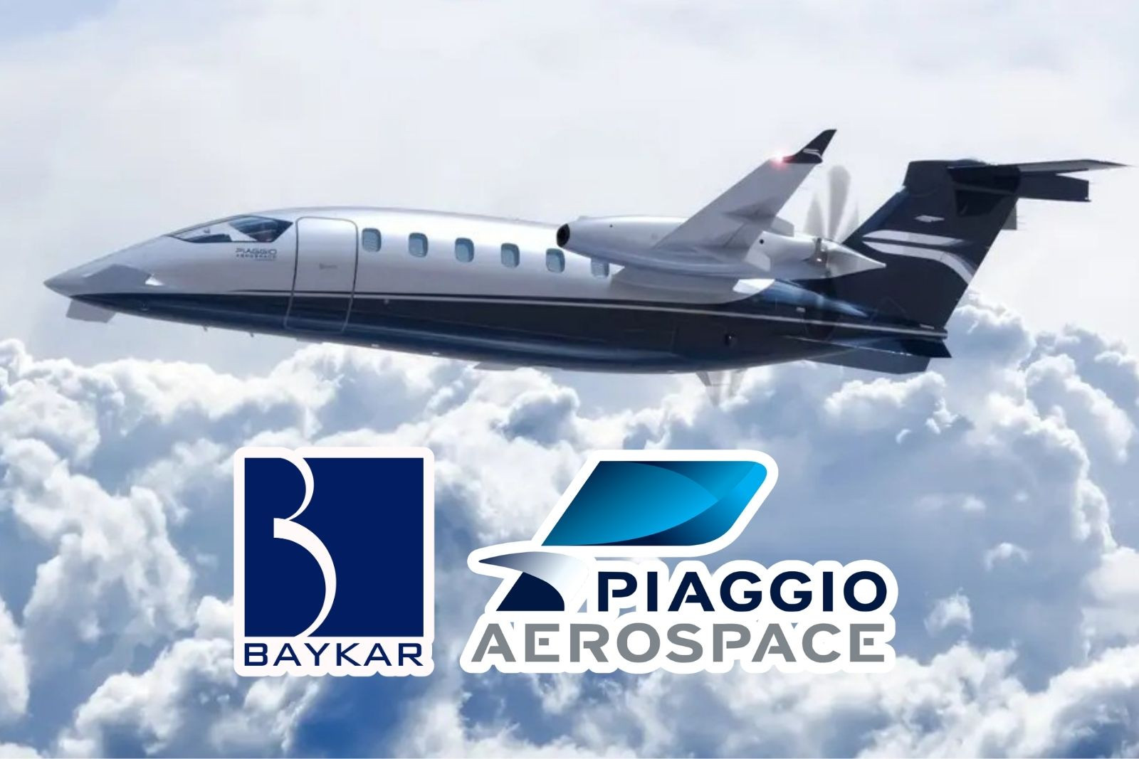Baykar’ın satın aldığı Piaggio Aerospace uzun süre sonra katıldığı ilk fuarda iki uçak siparişi aldı