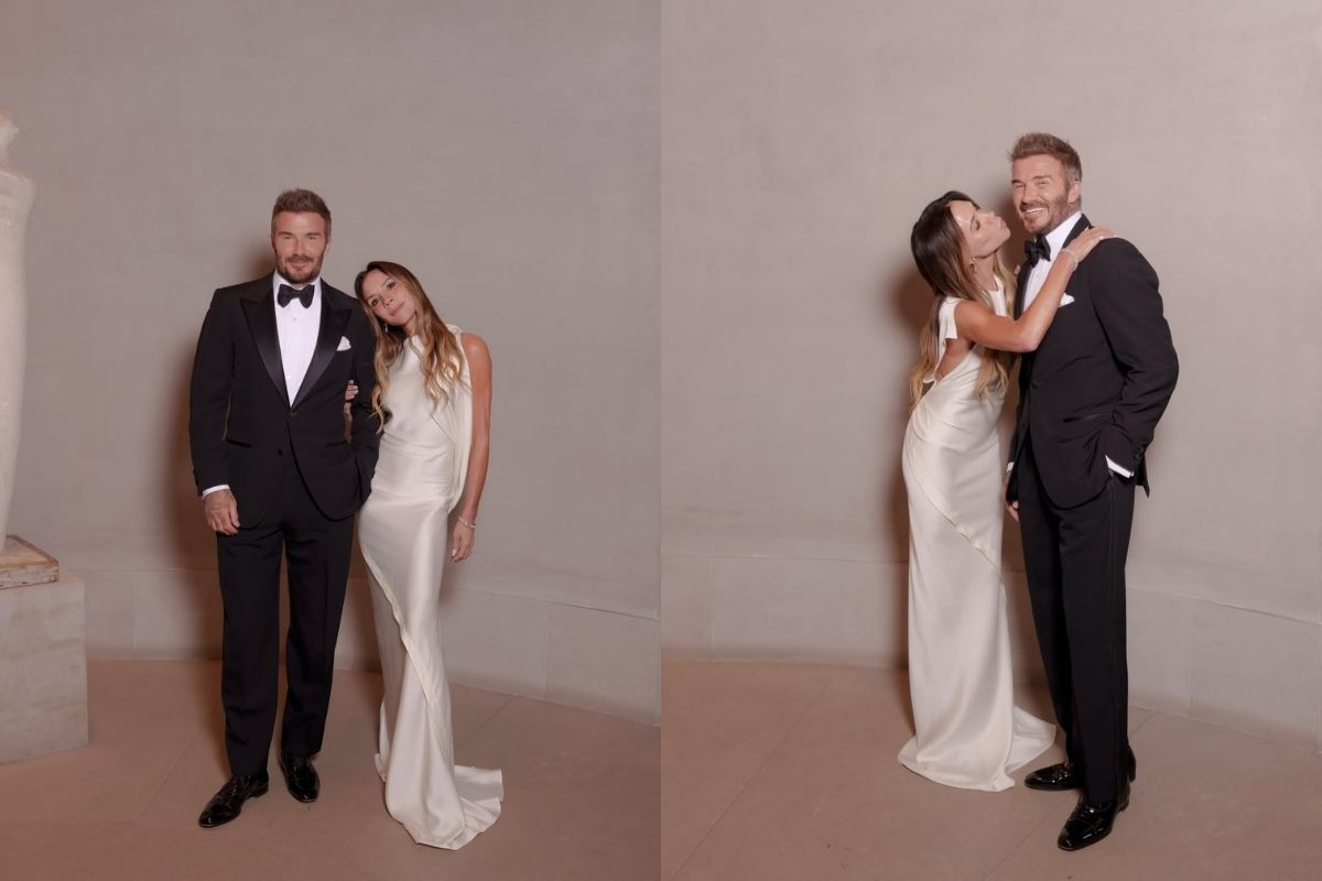 Beckham çifti galada