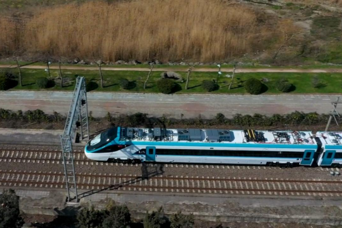 Milli Elektrikli Hızlı Tren, dinamik fren testlerinde saatte 225 kilometre hıza ulaştı