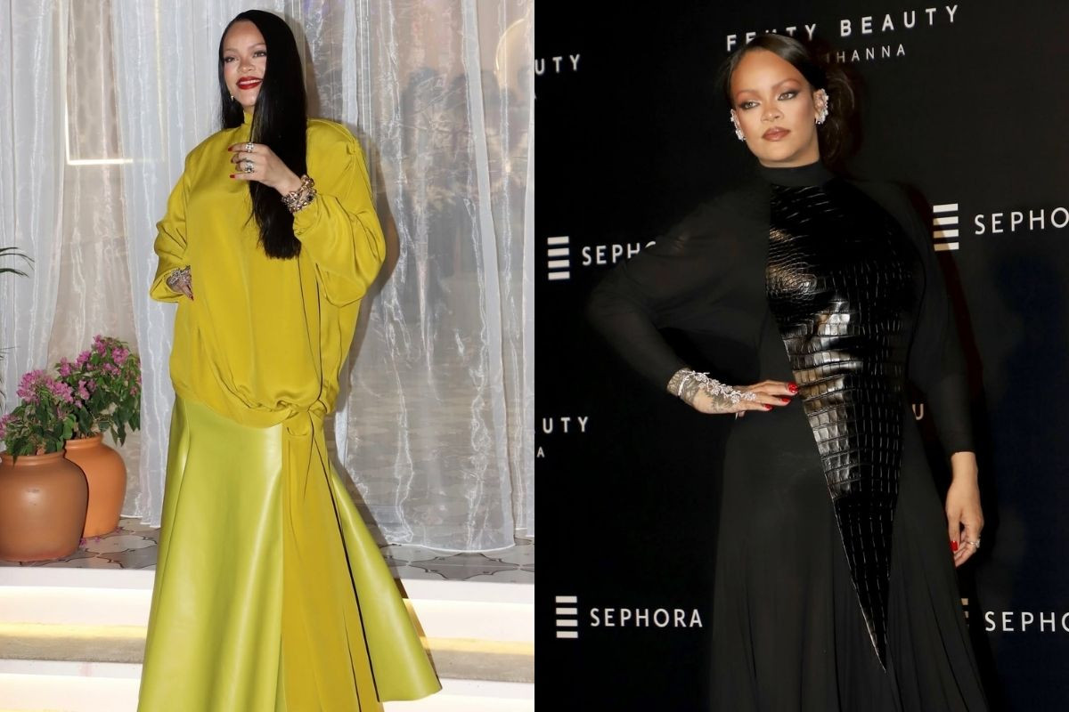 Rihanna'dan markasının Hindistan'daki tanıtımında iddialı stil geçişi