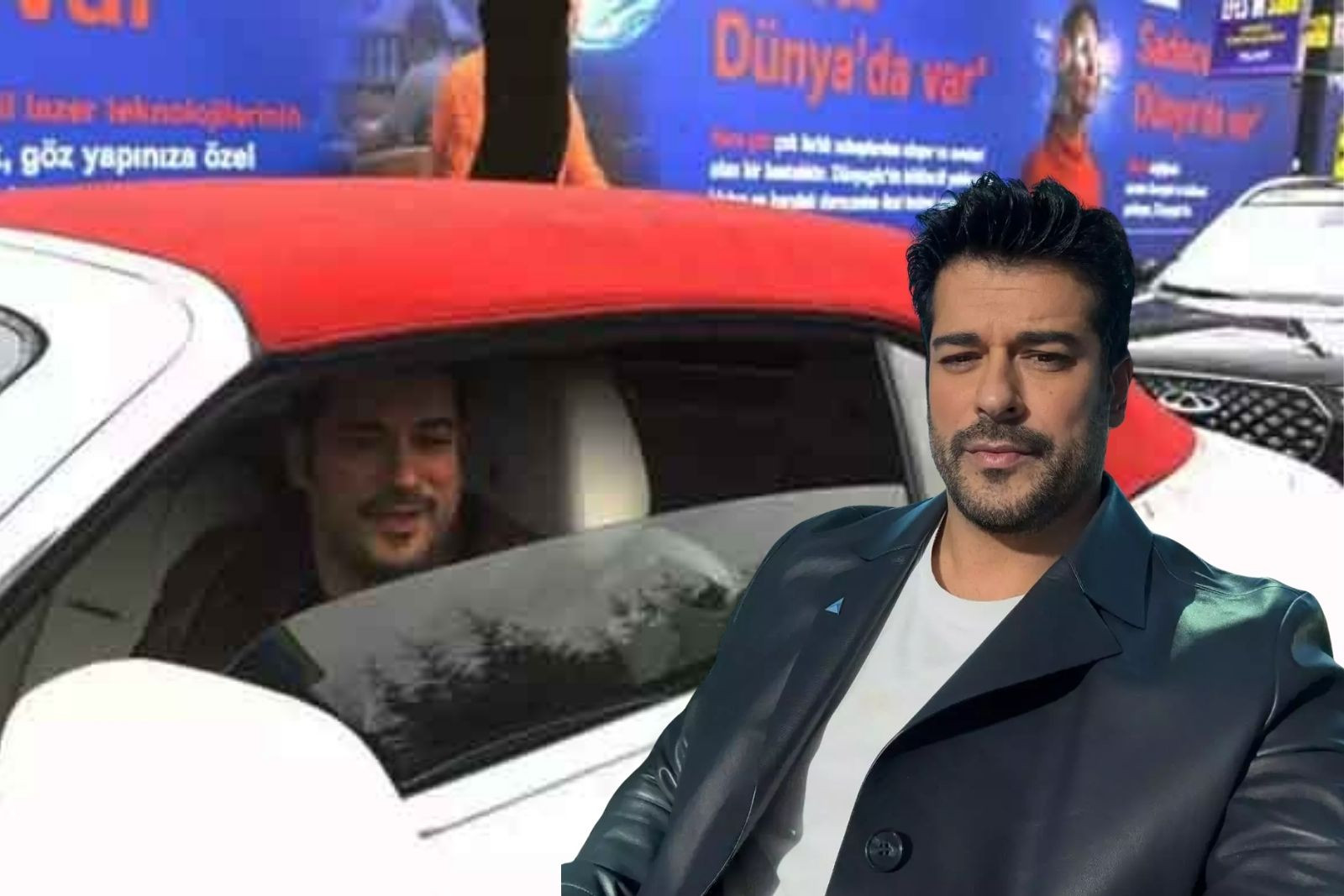 Oyuncu Burak Özçivit, 30 milyonluk aracıyla sanayinin yolunu tuttu