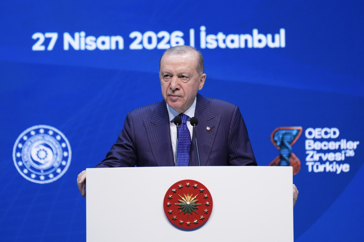 OECD Beceriler Zirvesi'nde konuşan Cumhurbaşkanı Erdoğan, 'Nüfusumuz giderek yaşlanırken iş gücü piyasalarımız yeni baskılara maruz kalıyor' dedi