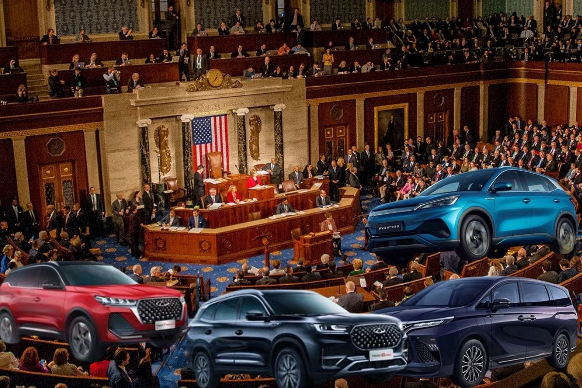 ABD Kongresi, Çinli otomobil üreticilerinin pazara erişim yasağı için Trump’a çağrıda bulundu