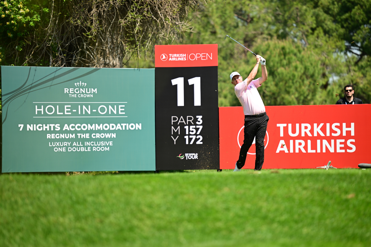 Antalya'da Turkish Airlines Open 2026 Golf Turnuvası başladı