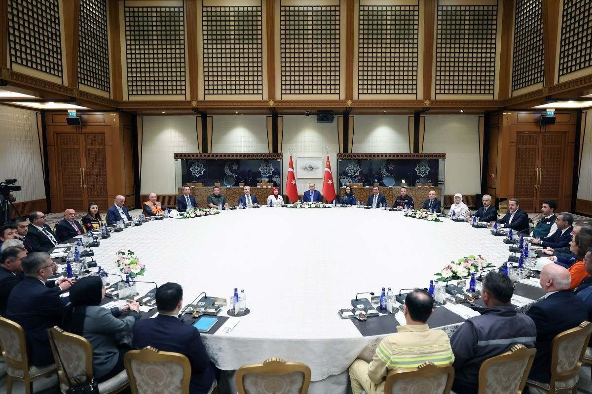 Cumhurbaşkanı Erdoğan, işçi ve işveren temsilcilerini kabul etti