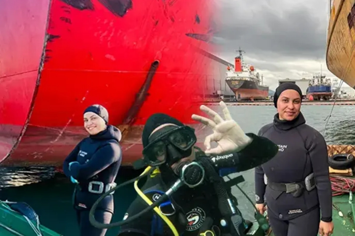 Sevgi Uztemur’un Kars’tan su altı dalgıçlığına uzanan başarı hikâyesi