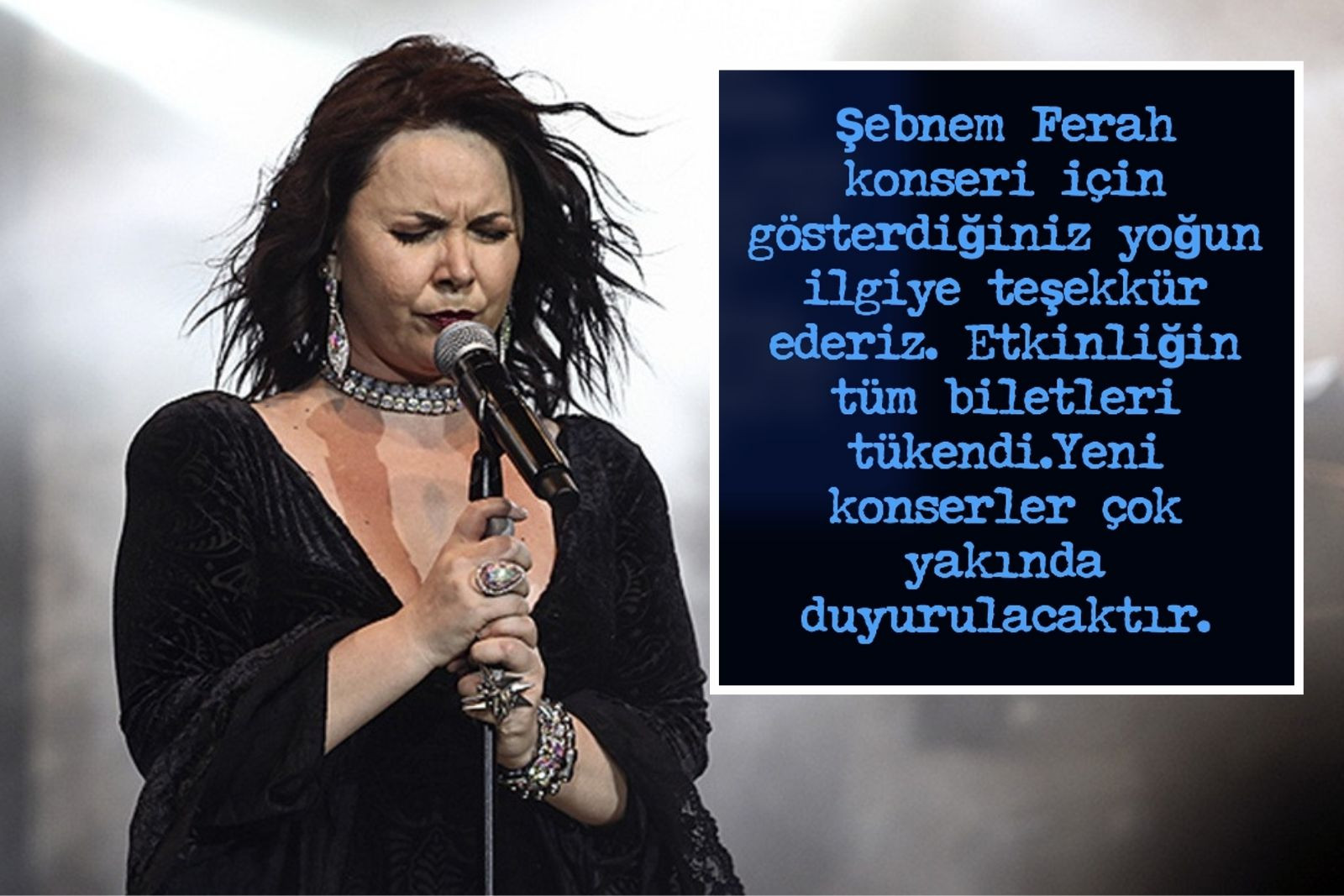 Sıraya giren kişi sayısı gündem oldu, Şebnem Ferah’ın konser biletleri 30 dakika içerisinde tükendi