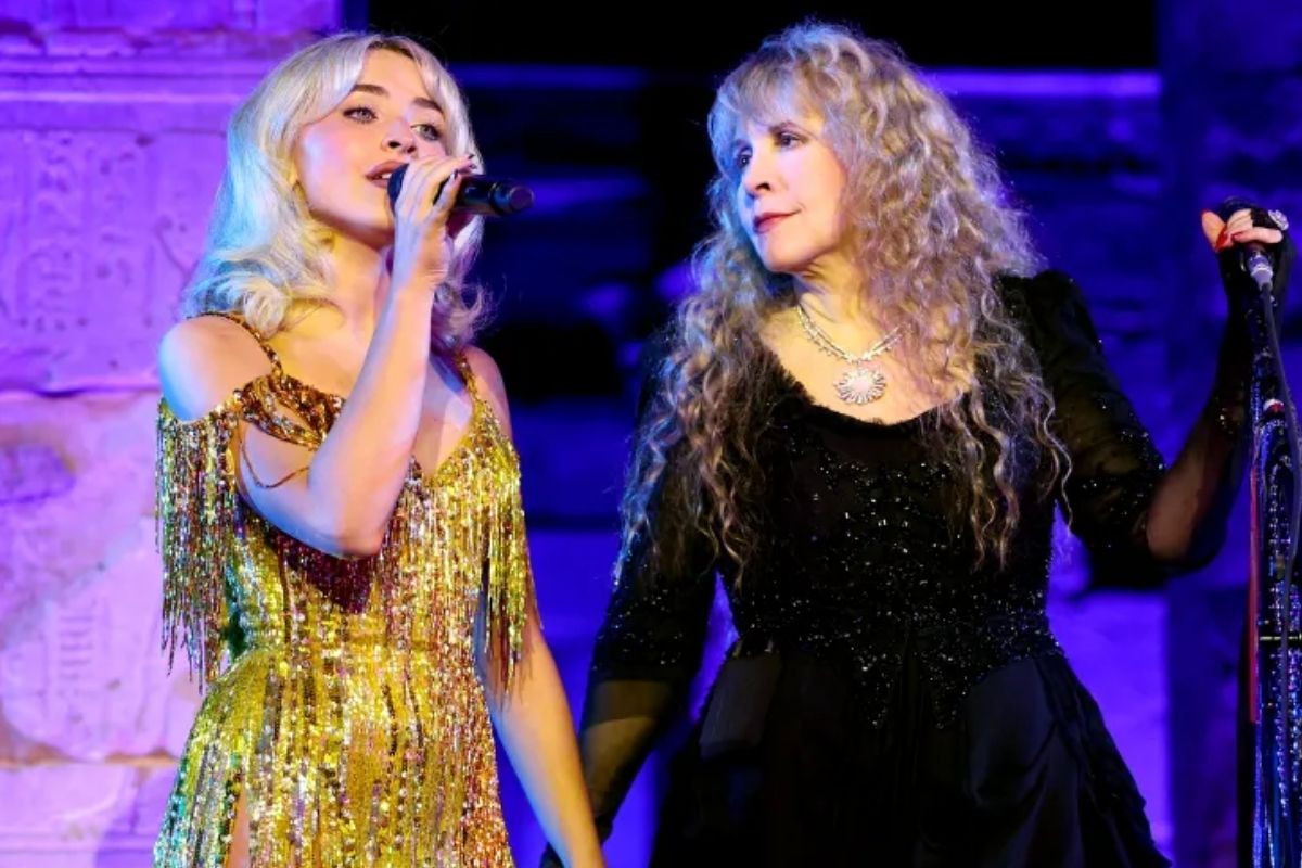 Stevie Nicks ve Sabrina Carpenter aynı sahnade