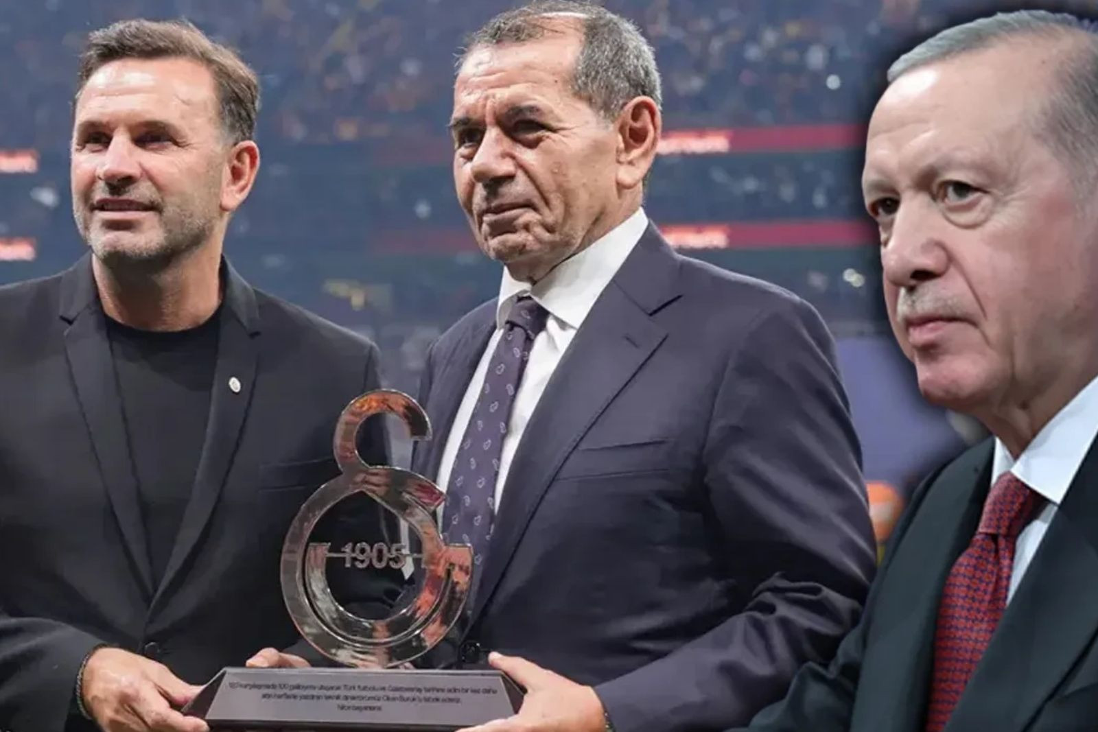 Cumhurbaşkanı Recep Tayyip Erdoğan'dan Dursun Özbek ve Okan Buruk'a telefon