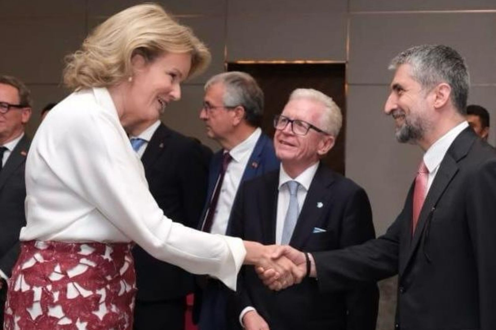 TÜSİAD ve Belçika Girişimciler Federasyonu Kraliçe Mathilde onuruna iş dünyası buluşması düzenledi