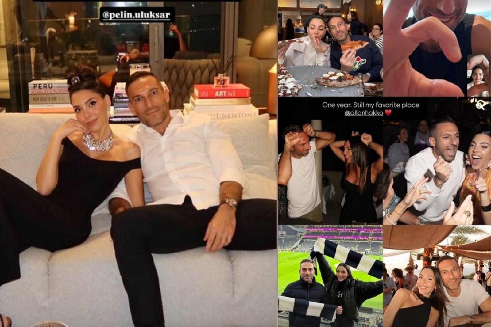 Allan Hakko ve Pelin Uluksar'ın birinci yıl romantizmi