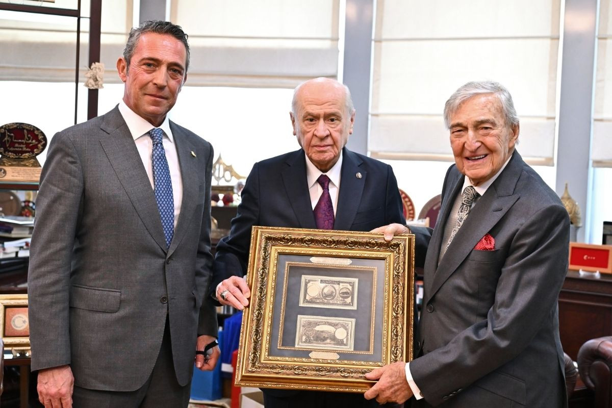 Ali Koç ve Rahmi Koç’tan 3 parti liderine ziyaret