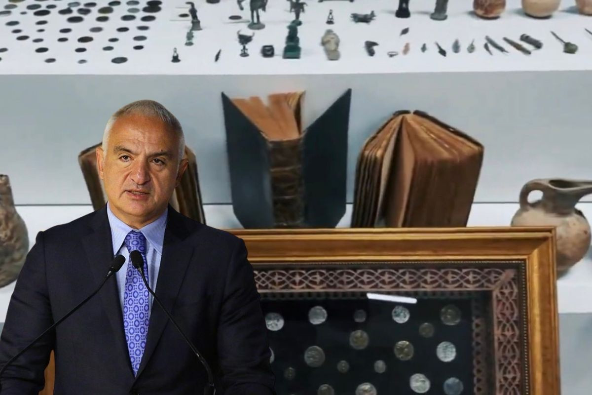 500'den fazla kültür varlığı ele geçirildi, Bakan Mehmet Nuri Ersoy tarihi eser kaçakçılığı operasyonunu paylaştı