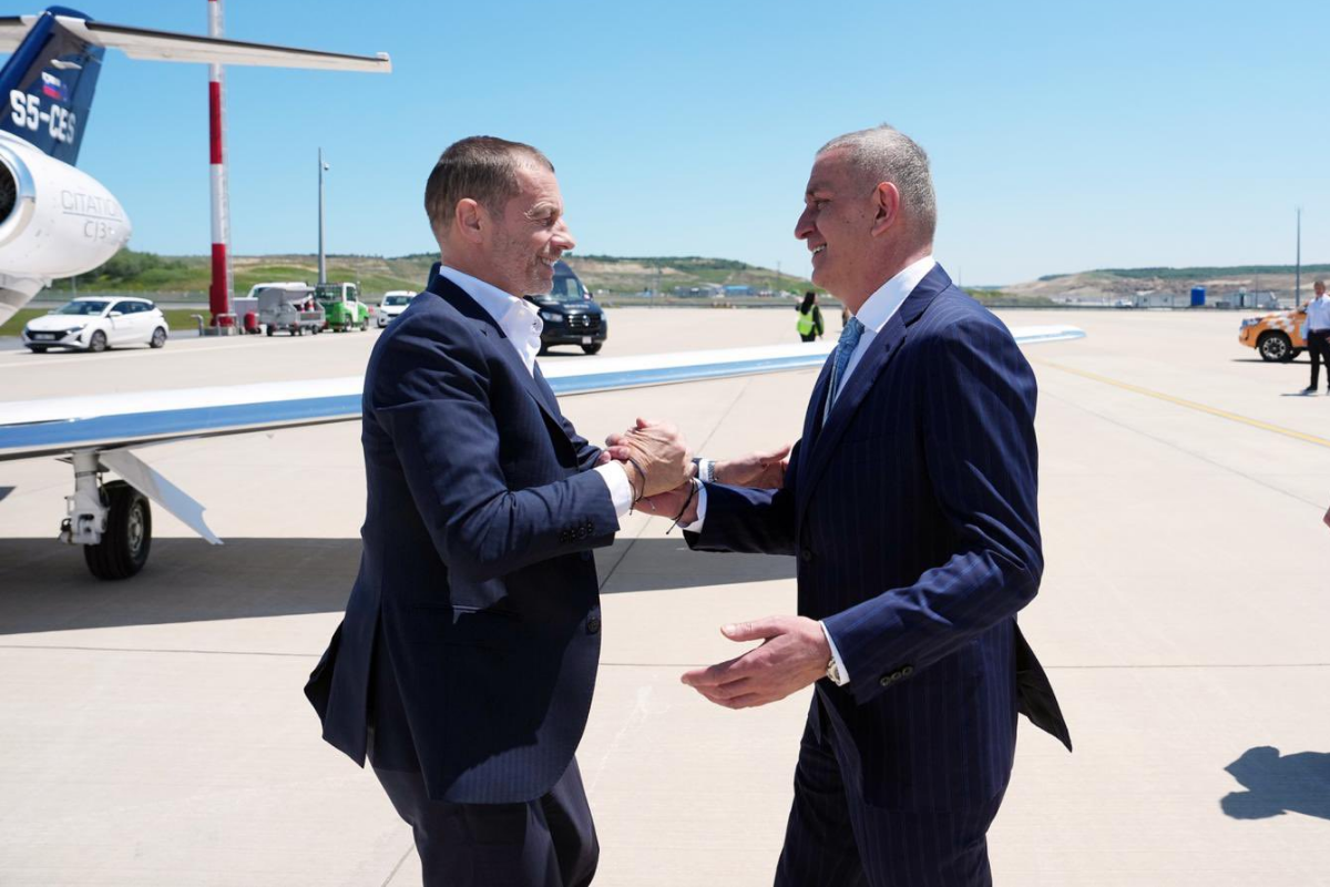 UEFA Başkanı Aleksander Ceferin, Avrupa Ligi finali için İstanbul'a geldi