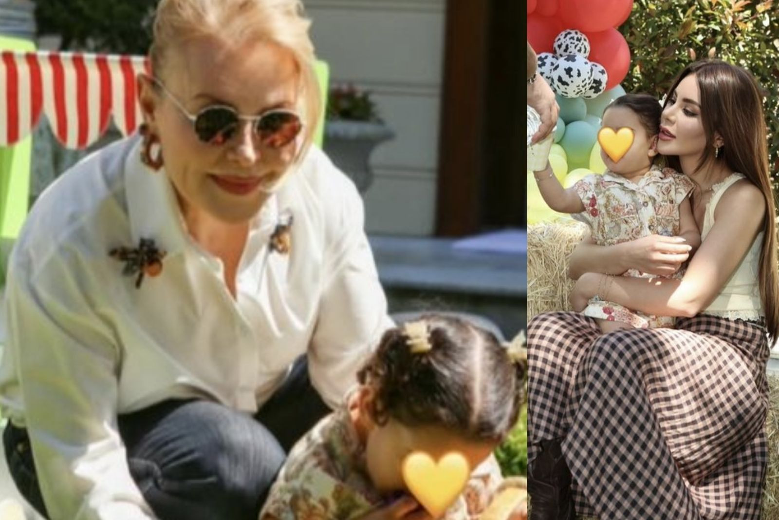Demet Sabancı torunu Yasemin Kokuludağ'ın ikinci yaşını kutladı