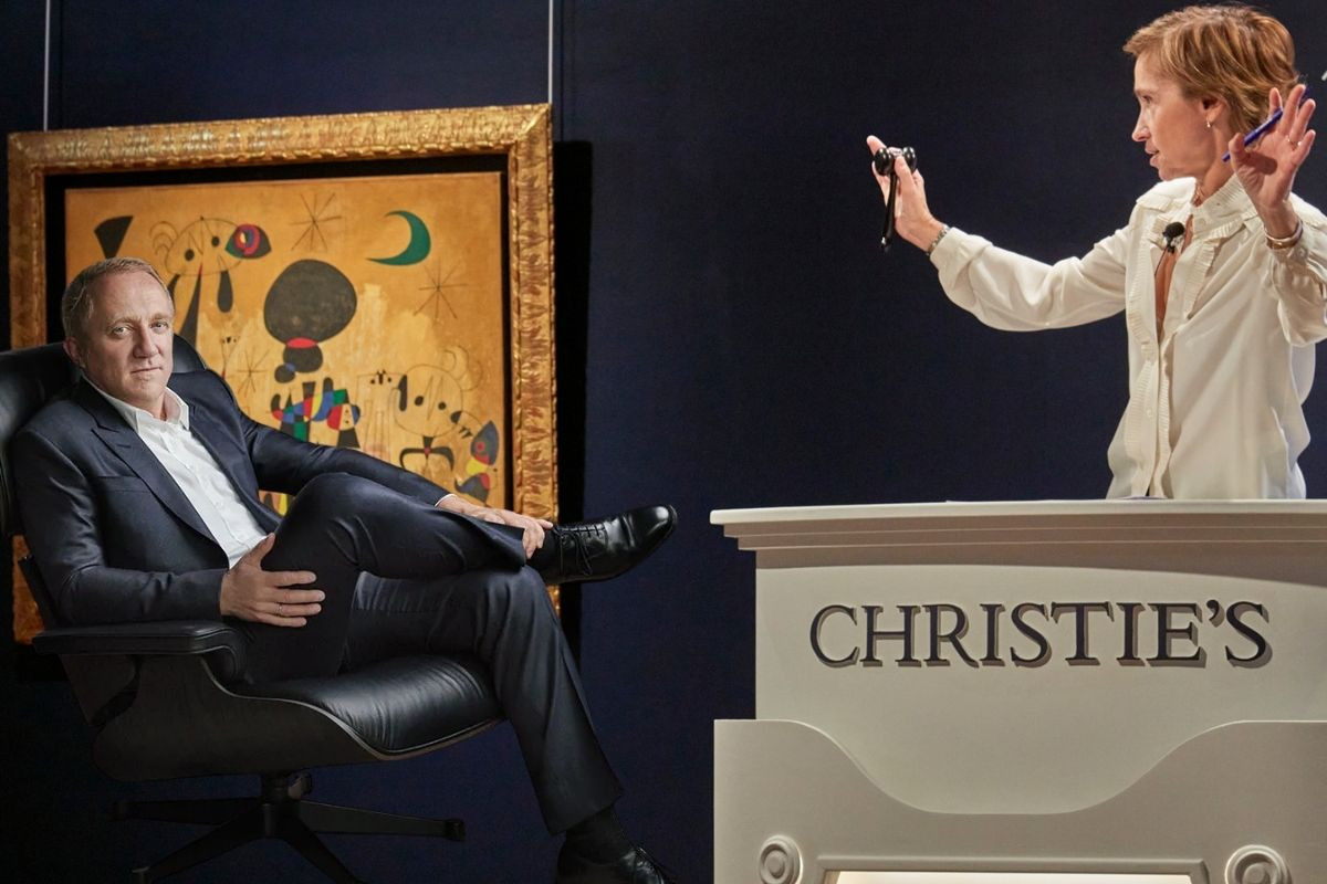 Kering Grubu'nun patronu François-Henri Pinault, sanat ve lüks eşya müzayede evi Christie's'ın yeni başkanı oldu