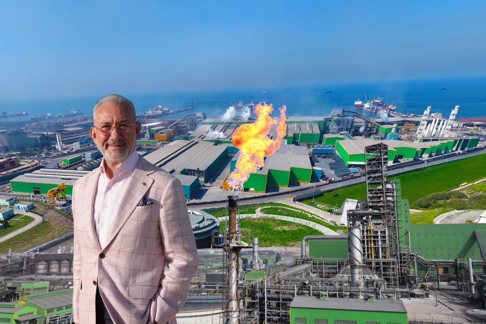 Tosyalı Holding Yönetim Kurulu Başkanı Fuat Tosyalı: Tüm yatırım planlarımız yeşil çelik odaklı, 8 ilde güneş enerjisi yatırımı yapacağız