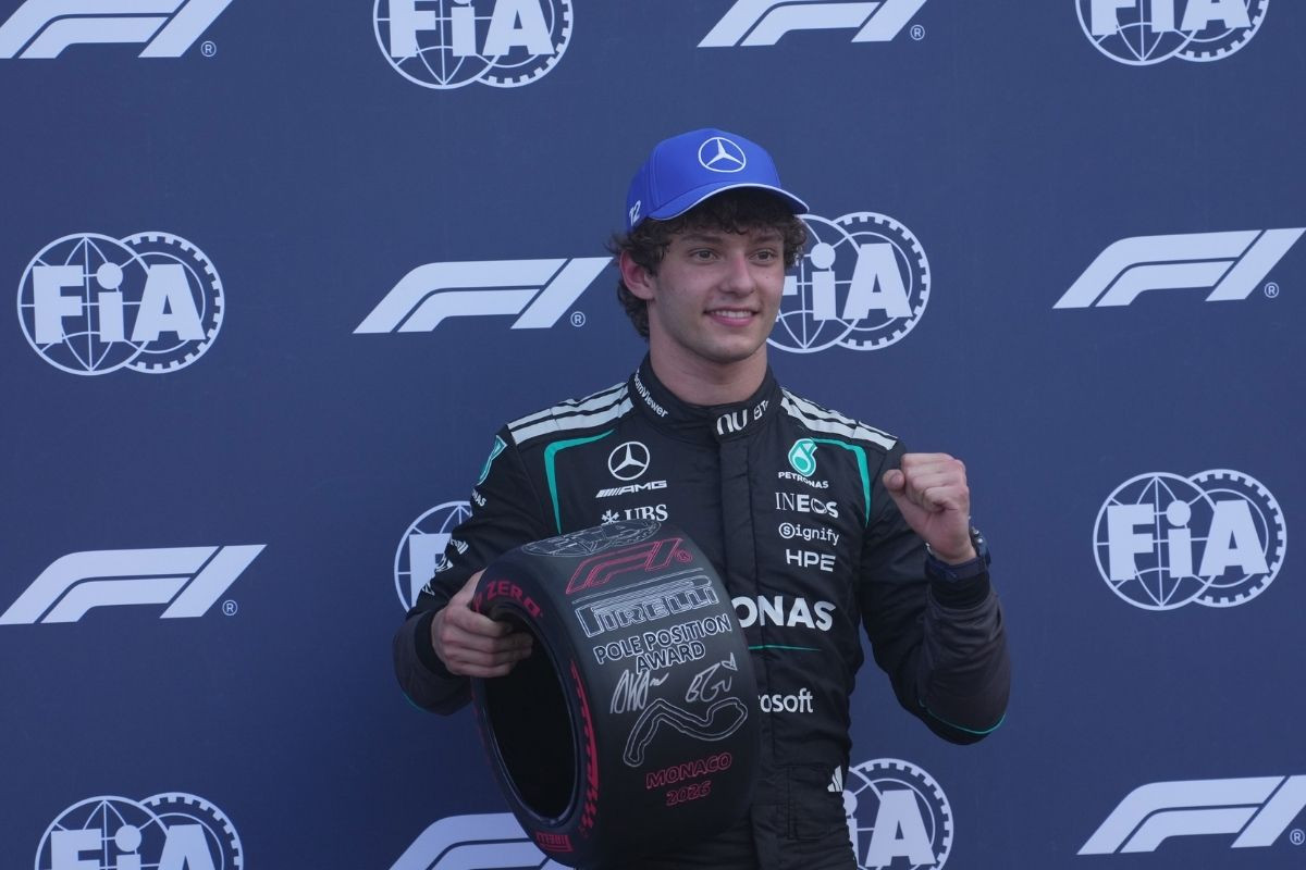 Formula 1 Monaco Grand Prix'sinde pole pozisyonu Kimi Antonelli'nin