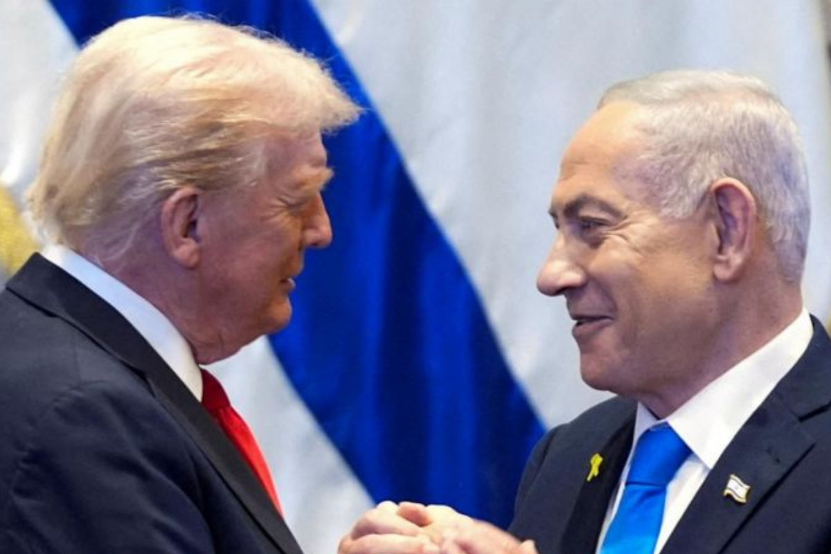 İsrail Lübnan’ı, İran da İsrail’i vurdu, Trump saldırıya yanıt vermemesi için Netanyahu ile 30 dakikalık toplantı yaptı