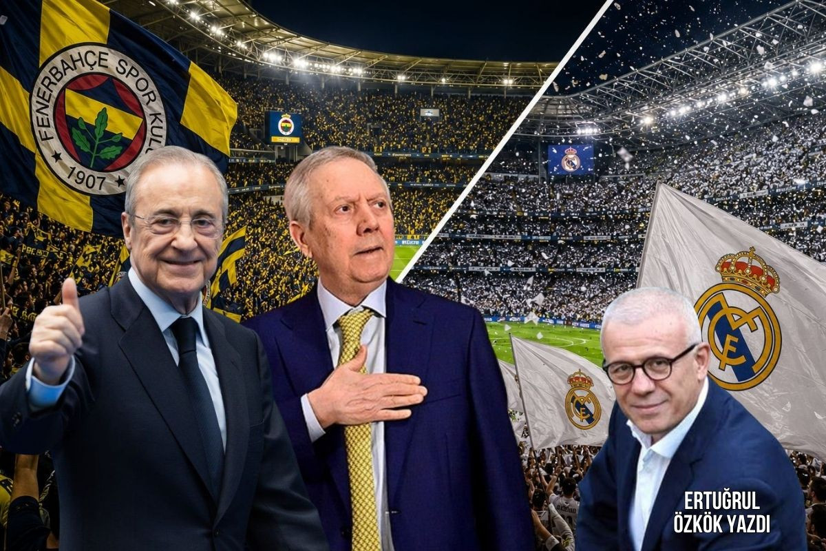 Ertuğrul Özkök, Fenerbahçe ve Real Madrid'deki başkanlık seçimlerini kazanan Aziz Yıldırım ve Florentino Perez arasındaki benzerliği yazdı