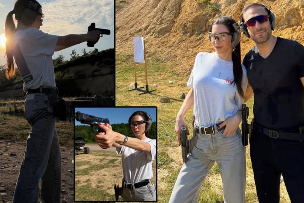Allan Hakko ve Pelin Uluksar poligonda adrenalin depoladı