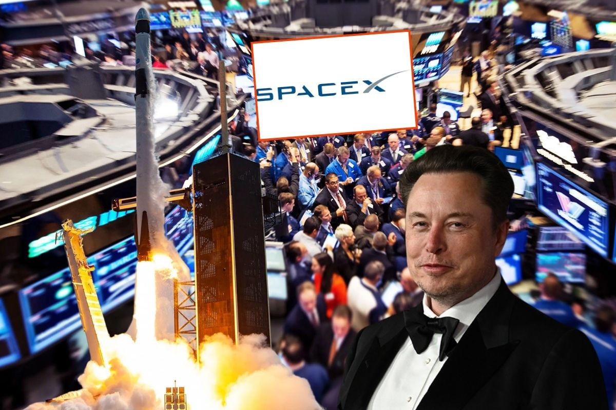 Elon Musk'ın uzay şirketi SpaceX tarihin en büyük halka arzında 75 milyar dolar topladı