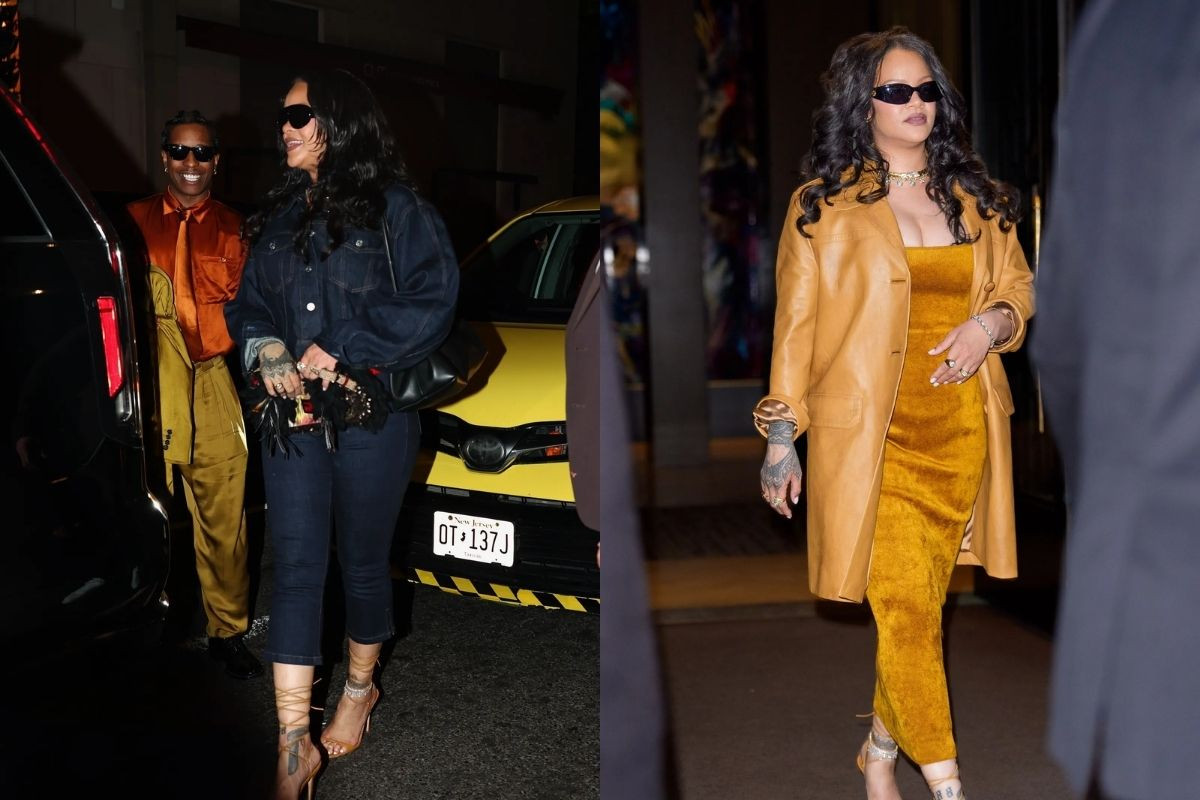 Rihanna ve A$AP Rocky'den Knicks kutlaması