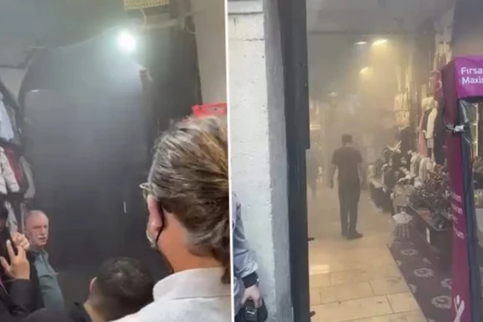 Kapalıçarşı'da trafoda çıkan yangın korkuttu