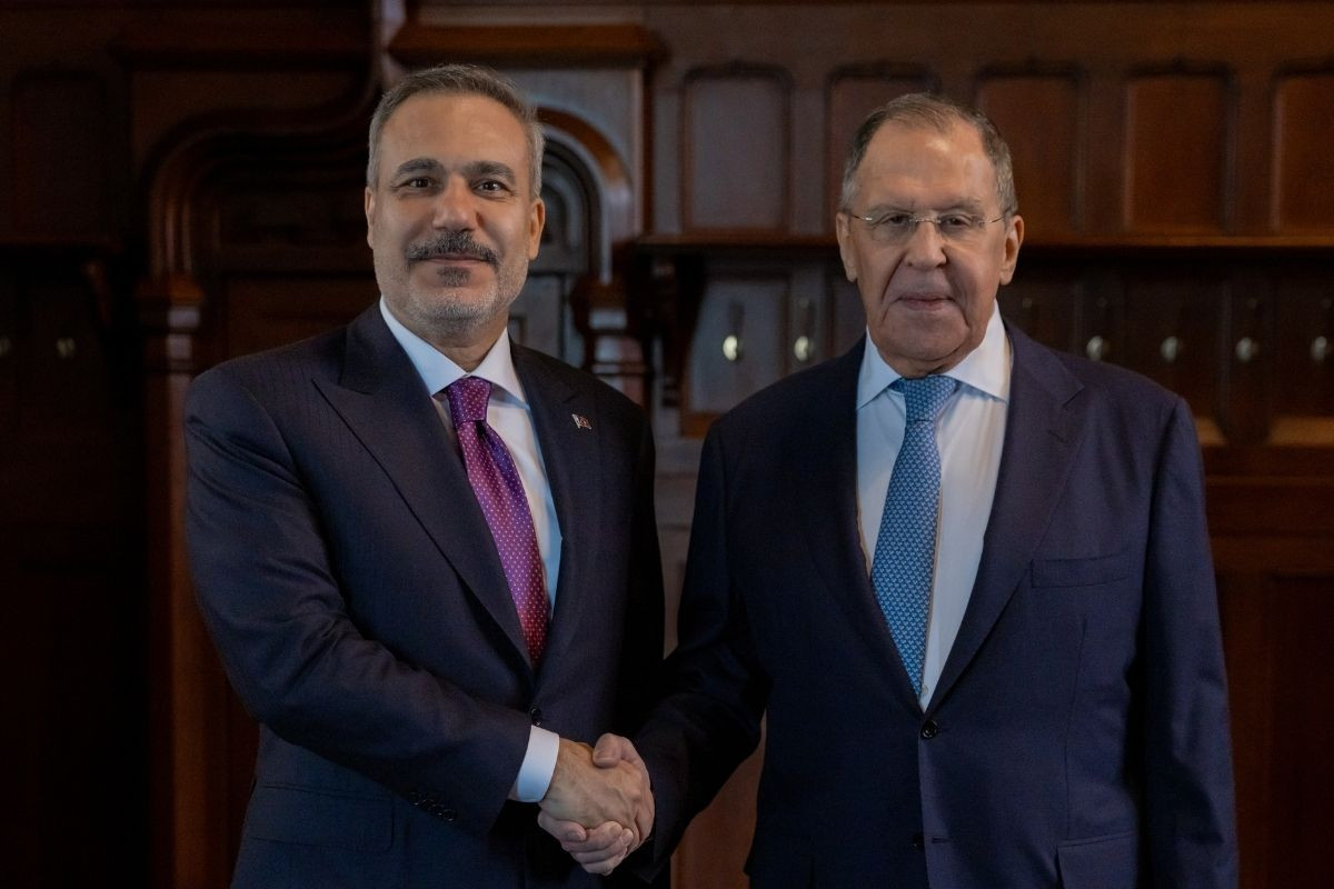 Rusya Dışişleri Bakanı Lavrov'un Ukrayna ile ilgili sözleri Bakan Fidan'ı güldürdü
