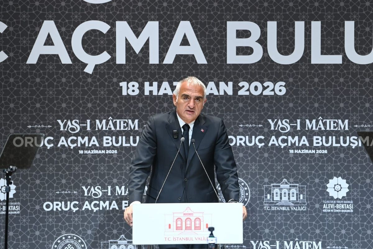 Kültür ve Turizm Bakanı Ersoy, 'Yas-ı Muharrem Orucu Buluşması'na katıldı