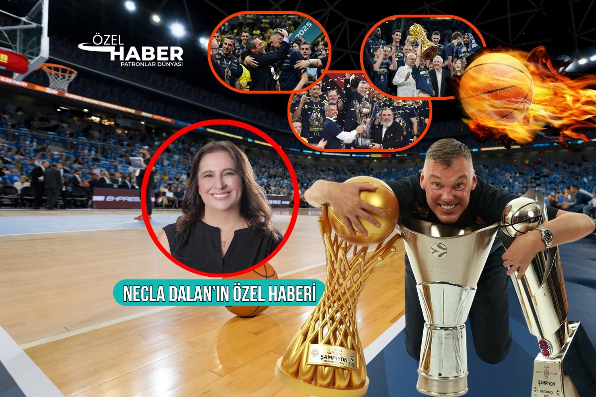 Koç Sarunas Jasikevicius liderliğindeki Fenerbahçe Beko, Ali Koç, Sadettin Saran ve Aziz Yıldırım’a şampiyonluk yaşattı