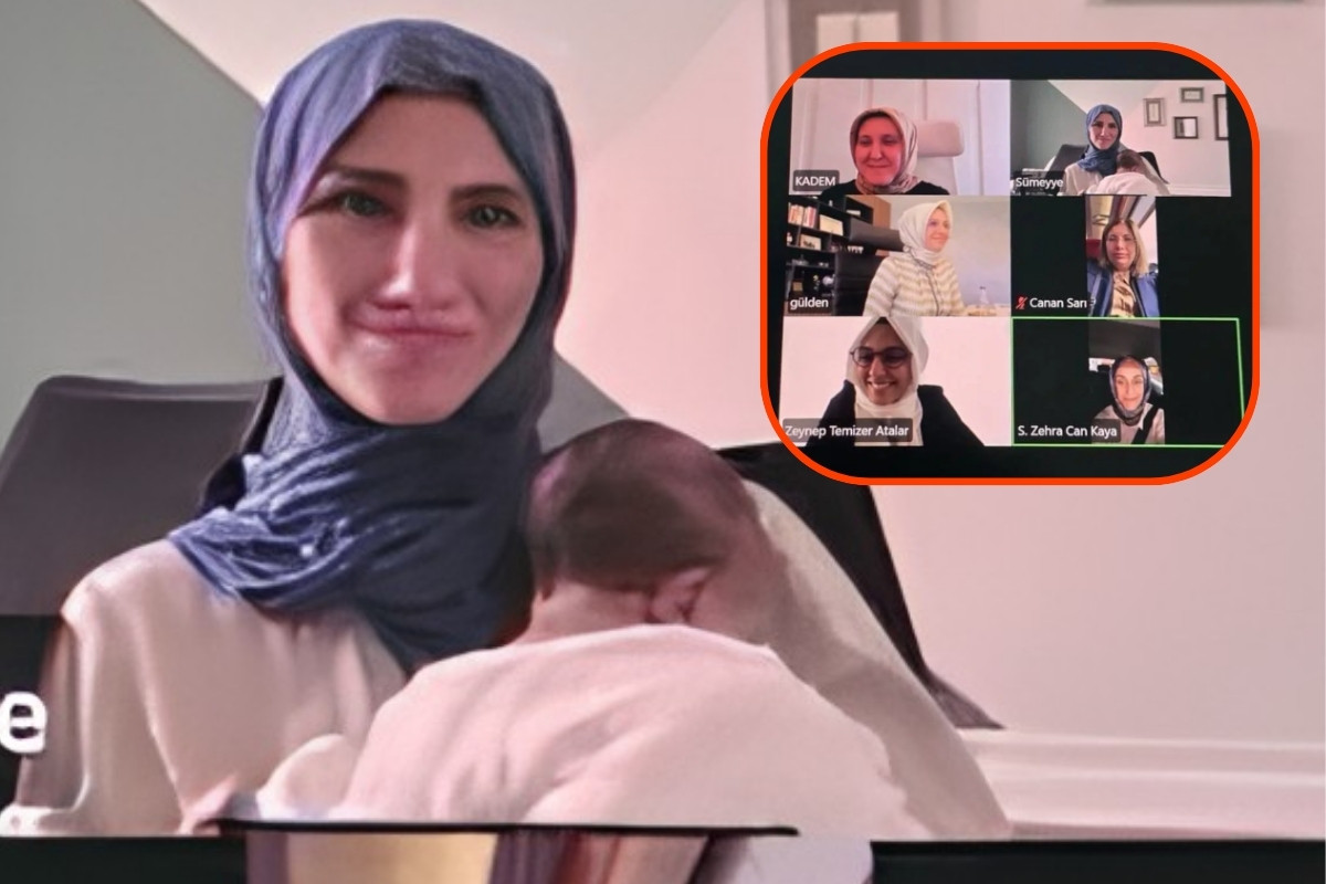 Sümeyye Erdoğan Bayraktar’dan kızı Güzide ile ilk toplantı paylaşımı