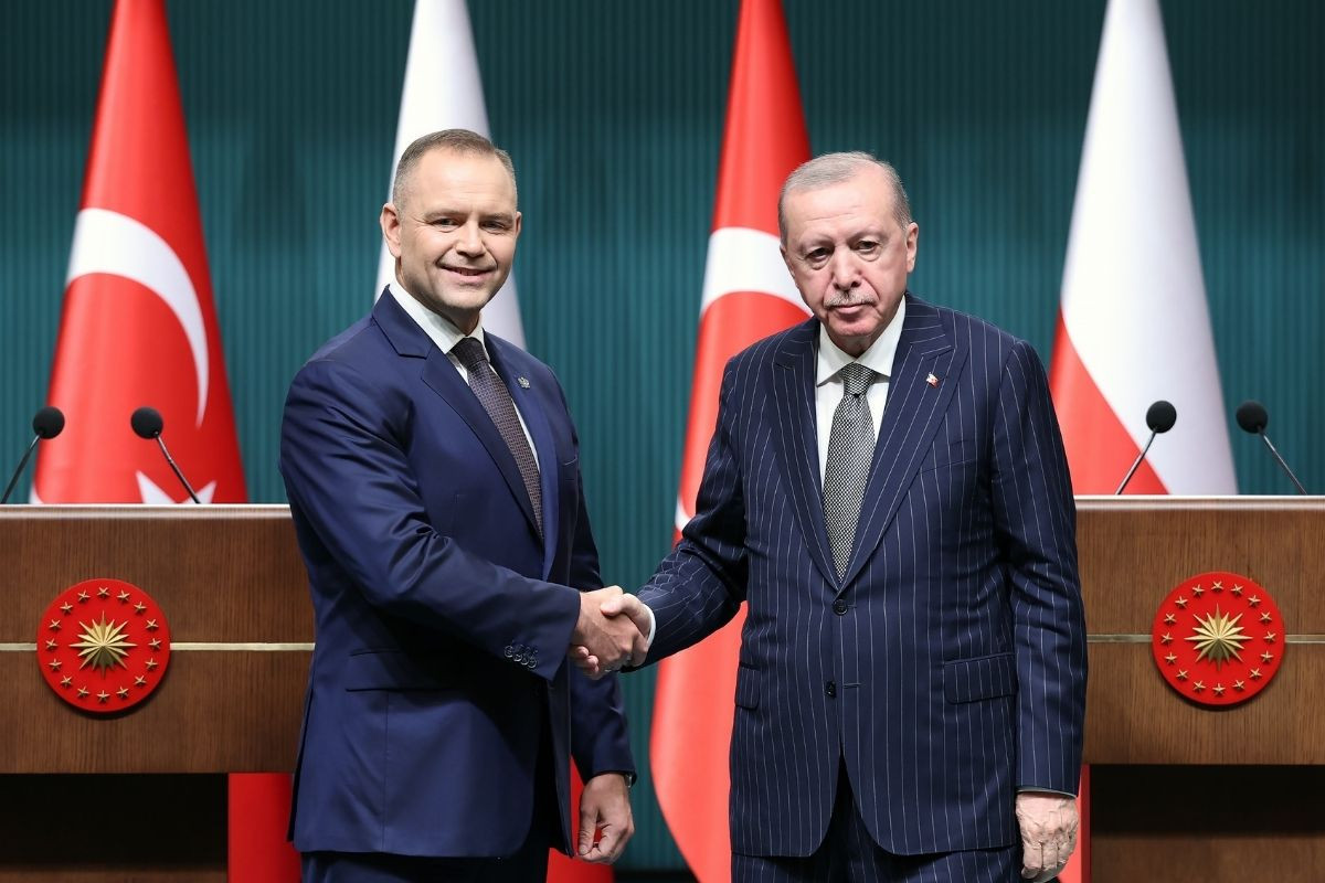 Cumhurbaşkanı Erdoğan, Polonya Cumhurbaşkanı ile görüştü, yeni ticaret hacmi hedefini duyurdu