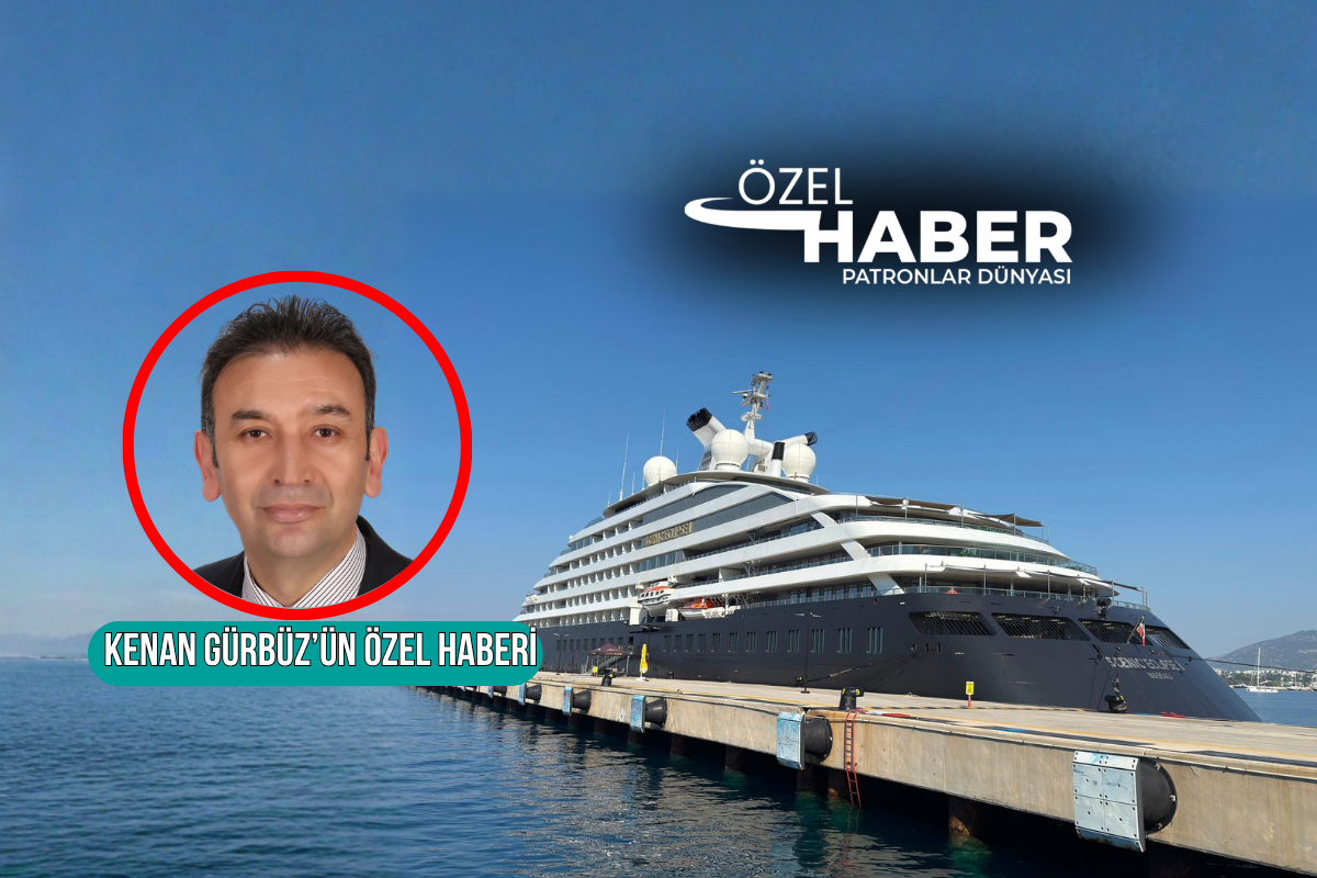 Yılın büyük çoğunluğunu kutuplarda geçiren lüks keşif gemisi Scenic Eclipse 2 ilk kez Bodrum’a geldi