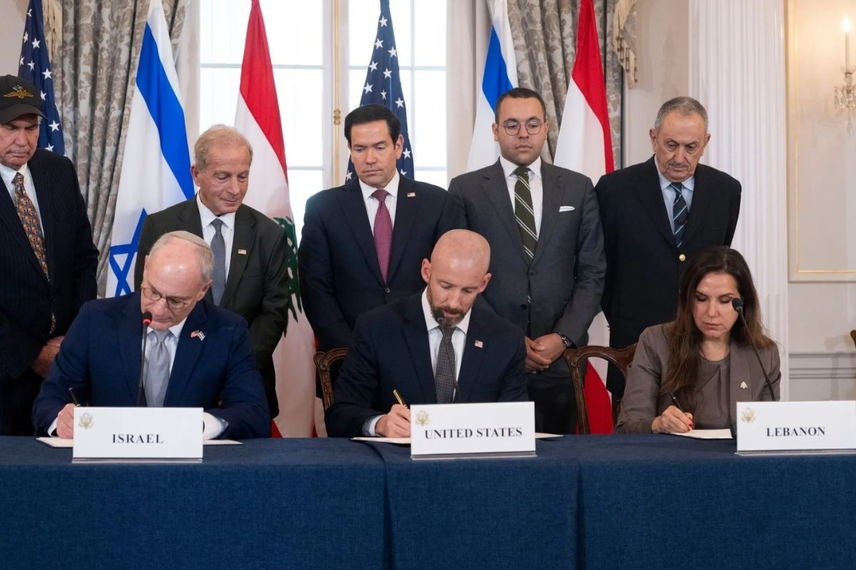 Washington'da Lübnan ve İsrail görüşmelerinde çerçeve anlaşma imzalandı